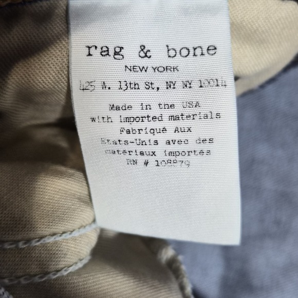 Rag & Bone Tomboy Jeans in Wilmington Size 29 Patches Womens - Picture 11 of 13